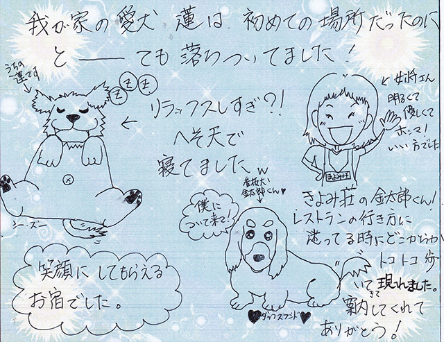 我が家の愛犬　蓮は