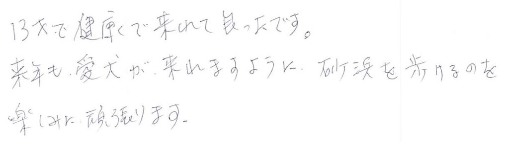 13才で健康で